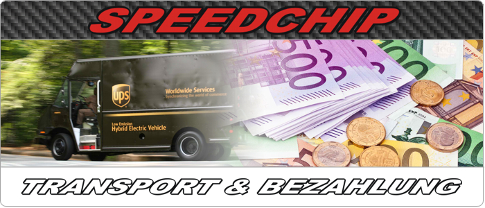 SPEEDCHIP SUPPORT - Transport und Bezahlung von SPEEDCHIP Produkten
